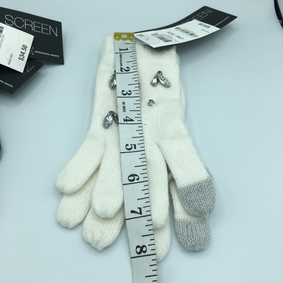 Bundle 3 pairs winter gloves INC Gemstone Tech touchscreen - Picture 7 of 9